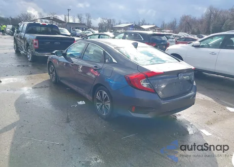 2017 Honda Civic Ex-T from USA, damaged, VIN 2HGFC1F33HH655433